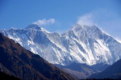 03 Namche Bazaar To Tengboche - Nuptse, Everest, Lhotse From Just Beyond Namche Bazaar